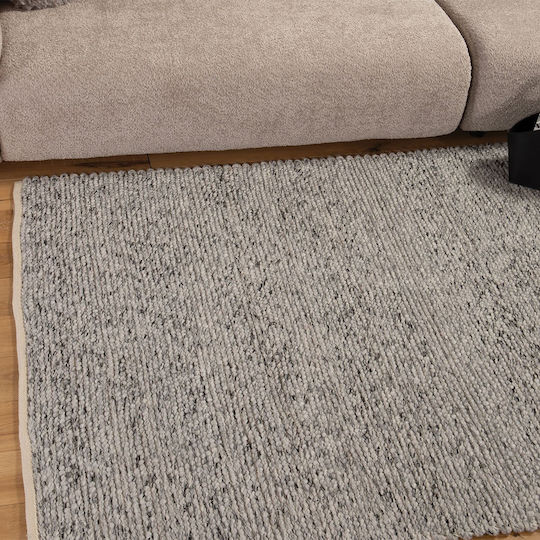 Nef-Nef Homeware Lodrin Килим Правоъгълена Сив