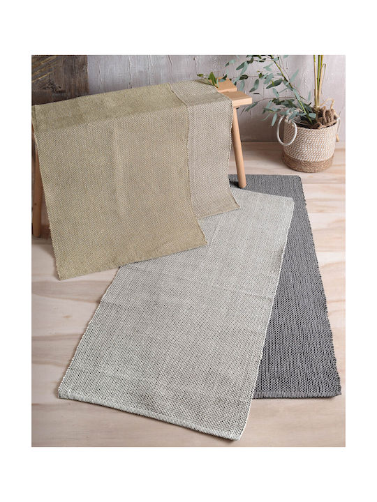 Rythmos Arecibo Rug Rectangular Cotton Dark Gray