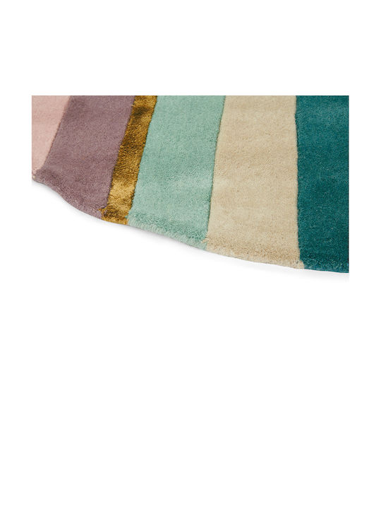 Ted Baker Sahara Lucrat manual Covor Rotund Roz