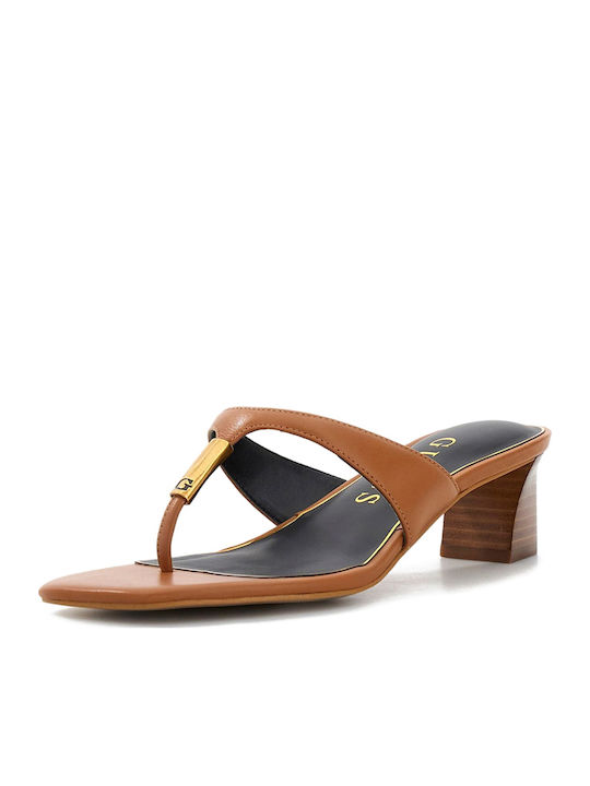 Damen Sandalen Braun