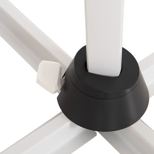 Umbrelă Profesională Suspendată Pătrată Din Aluminiu Albă 2.7x2.7m