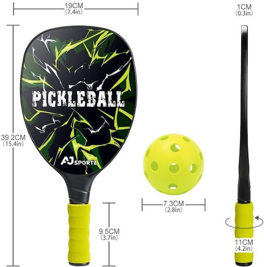 Enero Pickleball Set Black