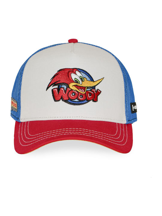 Woody Woodpecker Roșu Alb Camionagiu Capslab Woody Woodpecker Roșu Alb Camionagiu Capslab