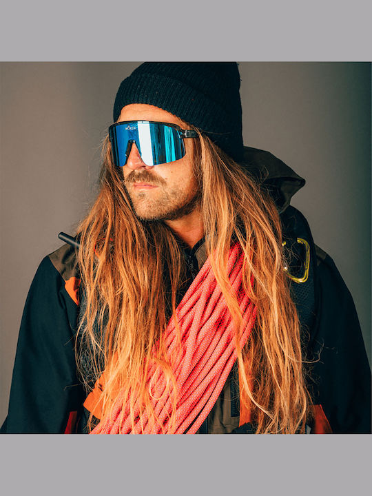 Moken Unisex Sonnenbrillen mit Grünem Rahmen MKNH21 SMK-BLU