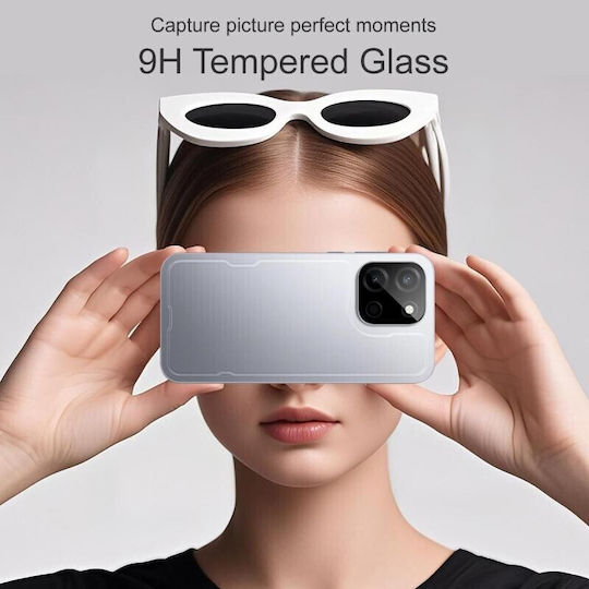 Imak Προστασία Κάμερας Tempered Glass Μαύρο για το Oneplus Nord 6 5g