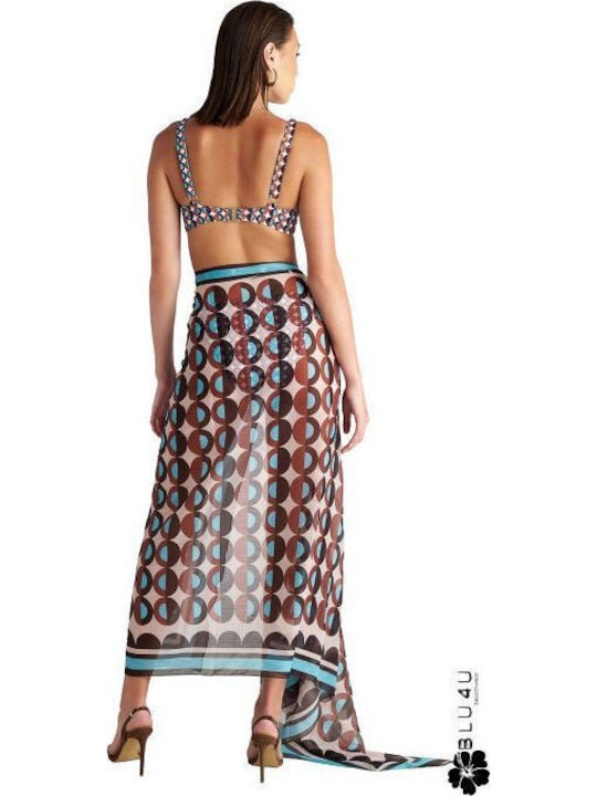 Blu4u Polca Borders Women’s Printed Pareo 26383462-47