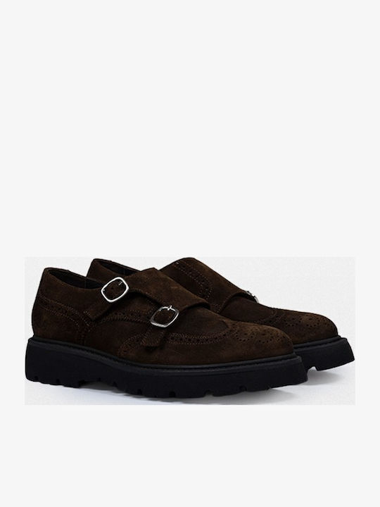Ανδρικά Loafers σε Καφέ Χρώμα
