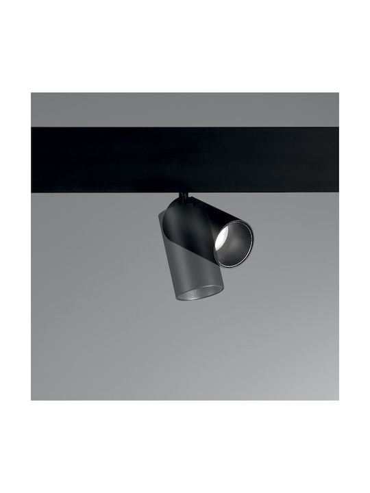 Ideal Lux Ego LED Θερμό Λευκό Σποτ σε Μαύρο Χρώμα