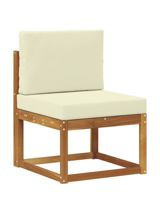 vidaXL Zweisitziges Outdoor-Sofa Kunststoff mit Kissen 249x122.5x73cm