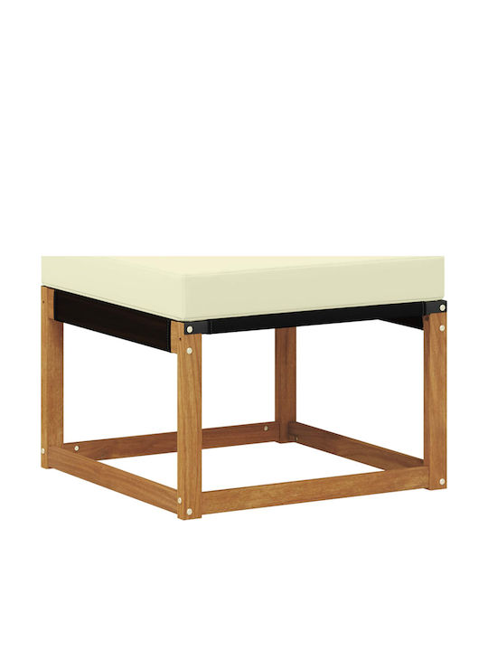 Ecksofa Outdoor-Hölzernes mit Kissen 306x128.5x73cm