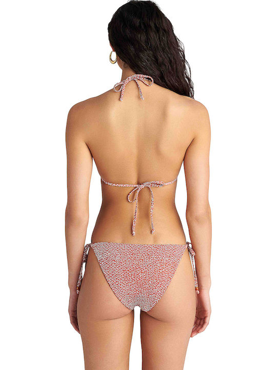 Bikini Τριγωνάκι B Cup με Ενίσχυση Μπρονζέ