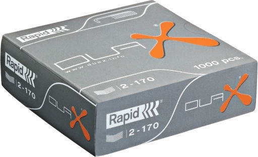 Rapid Staples Rapid 1000 Pcs Box Rapid Duax Stapler