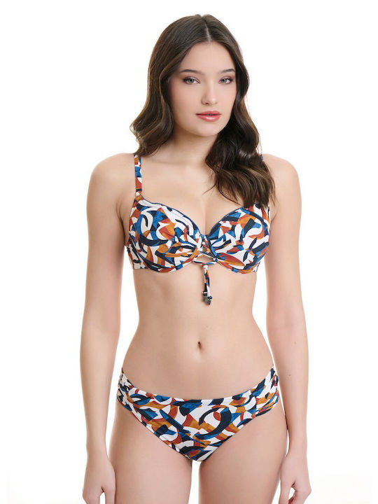 Bikini Bra D Cup Off White