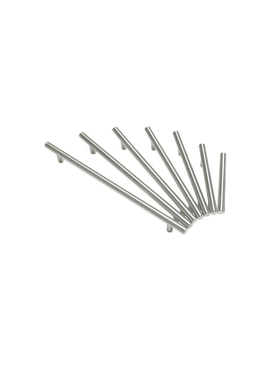 Import Hellas 4797 Handle Furniture made of Metallic Nickel Matte 220mm (Center Distance 160mm) 4797 1pcs