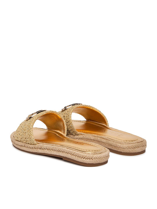 Women's Flat Sandals Beige