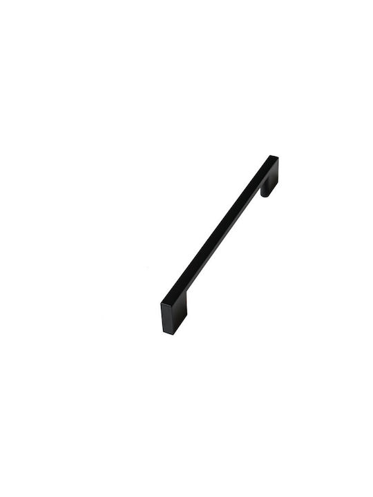 Koulikidis 3064 Handle Furniture made of Zamak Matte Black with Center Distance 160mm 1pcs