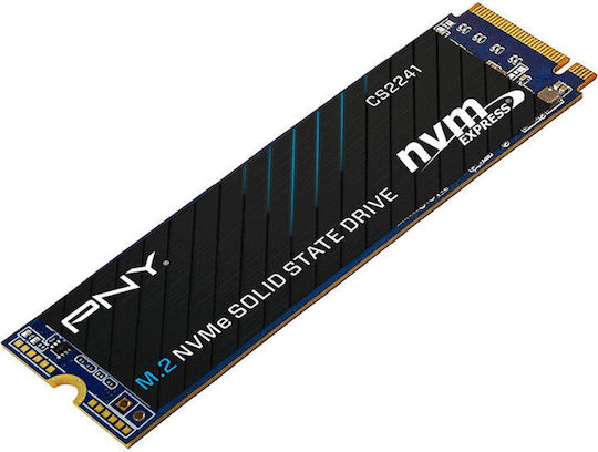 PNY CS2241 SSD 500GB M.2 Type with PCI Express 4.0 Connection M280CS2241-500-RB