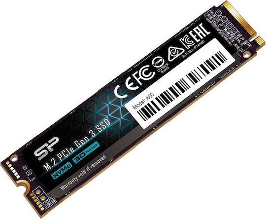Silicon Power P34A60 SSD 128GB M.2 Type with PCI Express 3.0 Connection SP128GBP34A60M28