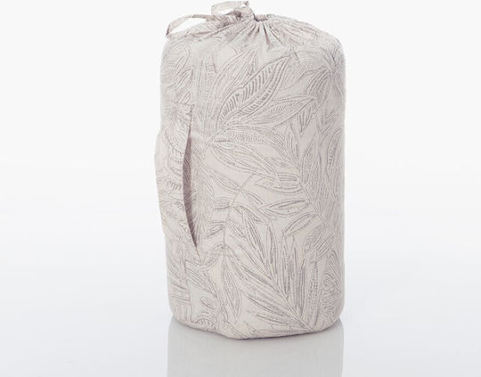 Nef-Nef Homeware Tundra Tagesdecken Übergröße Baumwollsatin Ecru/Grau 240x230cm