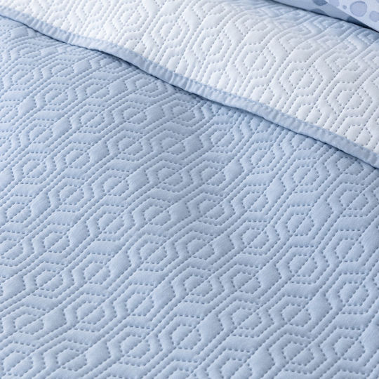 Nima Orion Κουβερλί Μονό Microfiber Sky Blue 160x240cm