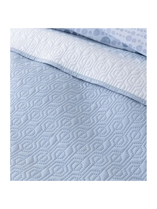 Nima Orion Κουβερλί Μονό Microfiber Sky Blue 160x240cm
