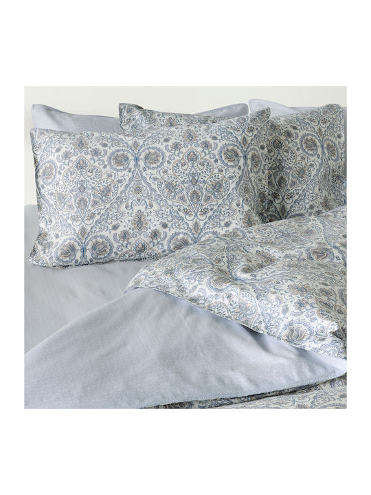 Kentia Aniz Σετ Κουβερλί Υπέρδιπλο Βαμβακοσατέν Stylish Aniz 230x250cm