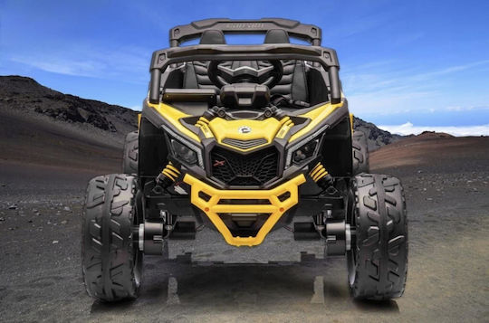 Can Am Maverick mit Fernbedienung Lizenziert 12 Volt Gelbes