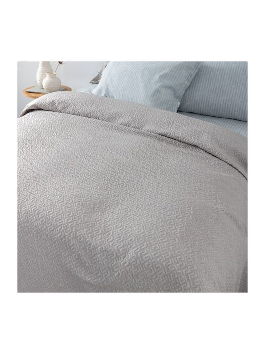 Palamaiki Zoe Κουβέρτα Μονή 170x260εκ. Beige