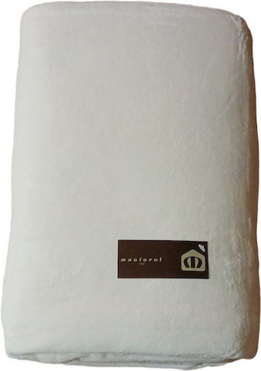 Manterol Casa Chic Colour Blanket Spain Fleece Double 230x230cm Orange