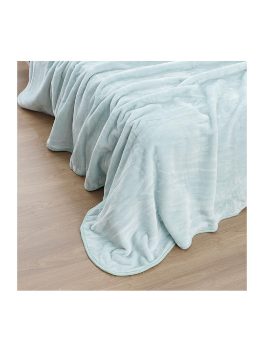 Borea K-4 Pătură Catifea Simplă 150x220 cm Fuchsia