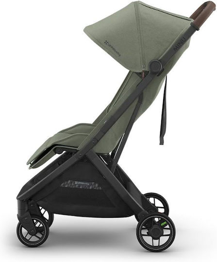 UPPAbaby Minu V3 Καρότσι Μωρού Kατάλληλο για Nεογέννητο Meadow Green 7.6kg