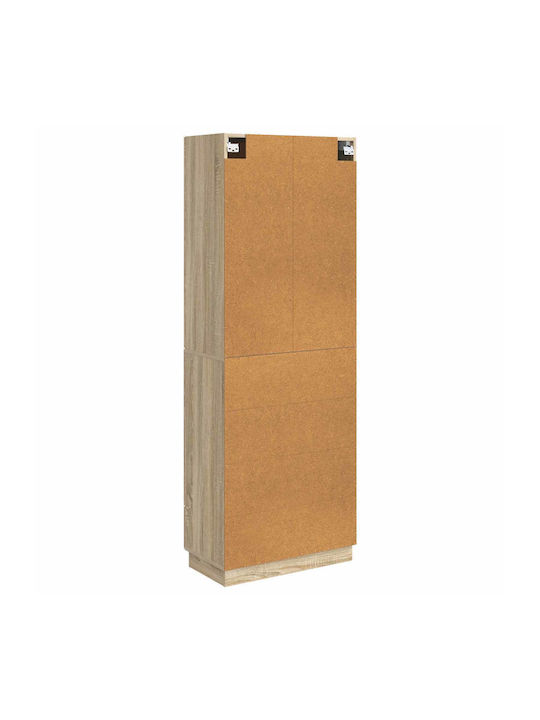 Βιβλιοθήκες Δρυς (2τμχ) 66x34.5x87εκ.