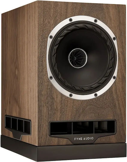 Fyne Audio F500S Paar Passive Hi-Fi-Lautsprecher Buch selbst 50W 1 Weg P20.4xB31.7xH32.5cm Walnuss