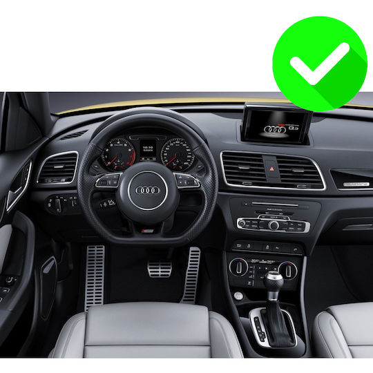 Carmedia Car Audio System for Audi Q3 2013-2018 (Bluetooth/USB/WiFi/GPS/Apple-Carplay/Android-Auto) with Touch Screen 9"
