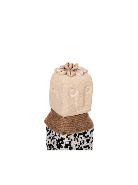 Freebox Dekorative Statuette aus Stein 7x7x17cm