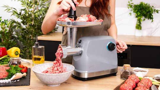 Cecotec Crusher 1400 Μηχανή Άλεσης Κιμά 1360W Γκρι