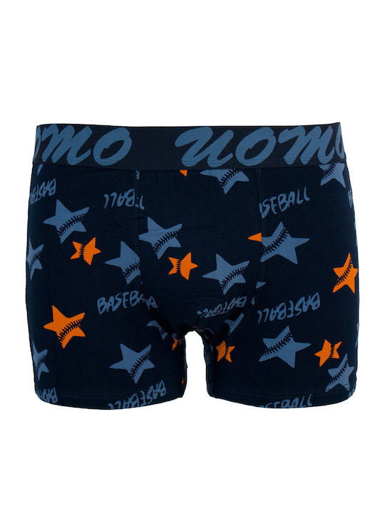 Мъжки Боксерки Многоцветни 4 Броя UOMO-B750-MULTICOLOR