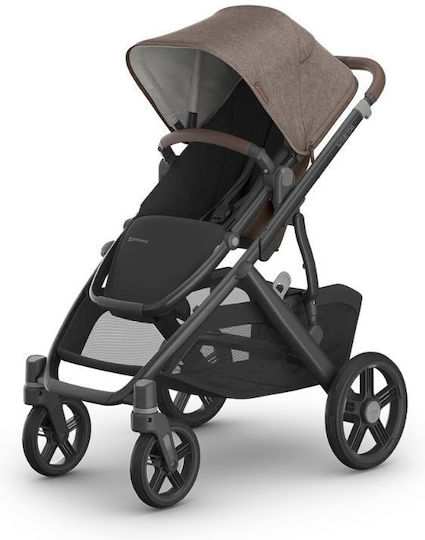 UPPAbaby Vista V3 Reversible 2 in 1 Baby Stroller Suitable for Newborn Mocha Melange