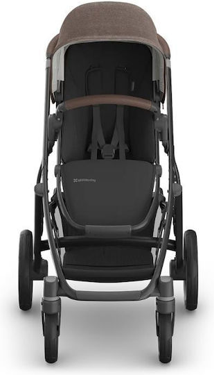 UPPAbaby Vista V3 Reversible 2 in 1 Baby Stroller Suitable for Newborn Mocha Melange