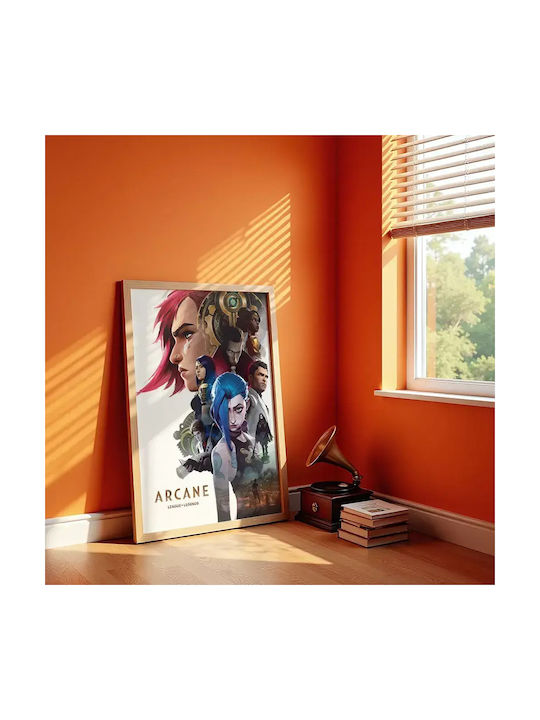 Gaming Poster Arcane League Legends Gm1118 40cm X 50cm