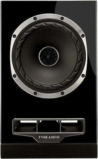 Fyne Audio F500S Pair of Hi-Fi Bookshelf Speakers 50W 1-Way 20.4x31.7x32.5cm Gloss Black