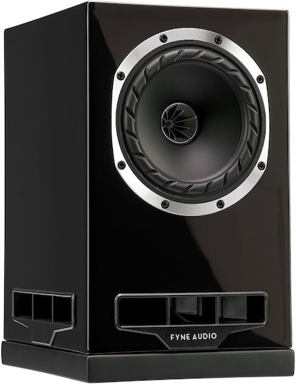 Fyne Audio F5S Ζεύγος Ηχείων Hi-Fi Βιβλιοθήκης 45W 1 Δρόμου Π17.4xΒ24.9xΥ28.5εκ. Gloss Black