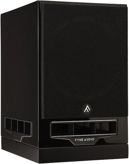 Fyne Audio F500S Pair of Hi-Fi Bookshelf Speakers 50W 1-Way 20.4x31.7x32.5cm Gloss Black