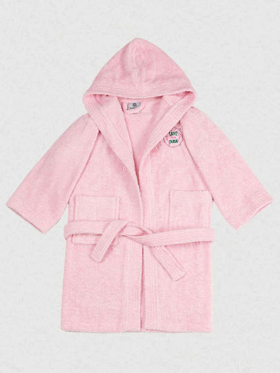 Sunshine Kids Hooded Bathrobe Pink