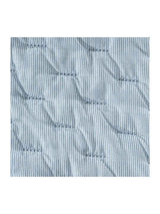 Guy Laroche Arden Tagesdecken Set Halbdoppel aus Polyester Denim 180x240cm 2 Stück