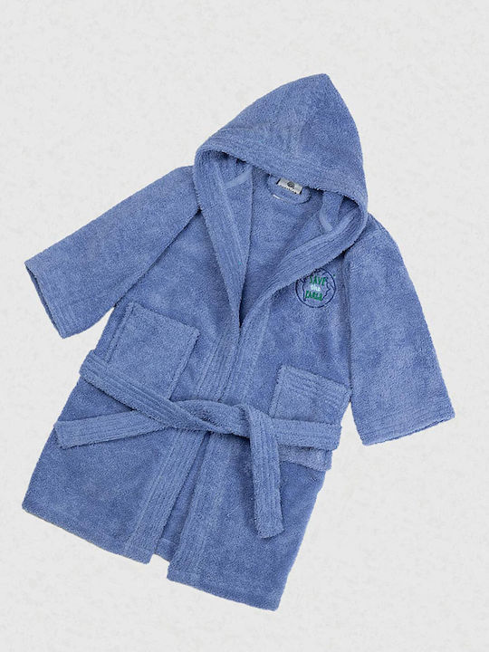 Sunshine Kids Hooded Bathrobe Blue