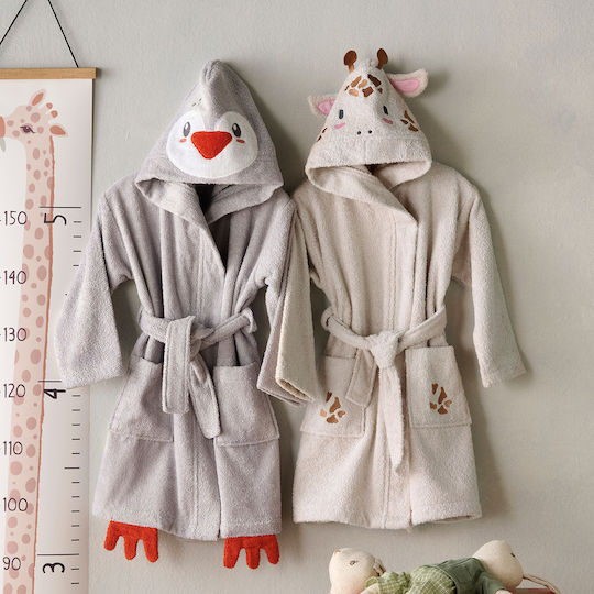 Kentia Kids Hooded Bathrobe Loft Pengo