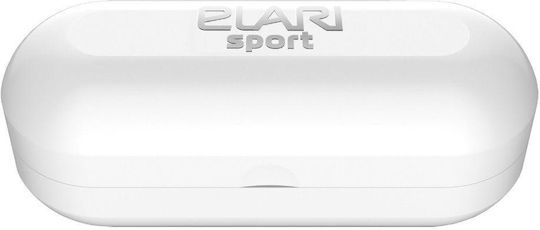 Elari NanoPods Sport In-Ear Bluetooth-Freisprecheinrichtung Kopfhörer mit Schweißresistenz und Ladeetui Weiß
