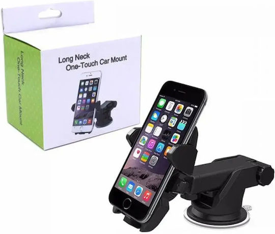 iOttie Easy One Touch 5 Wireless Mini Dash Car Mobile Mount with Adjustable Hooks and Wireless Charging Black