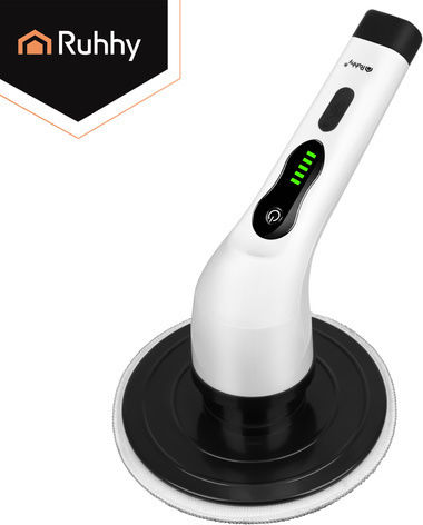 Ruhhy Perie Electrică Rotativă Pentru Baie Cu Mâner Telescopic 9 Accesorii Usb 27015